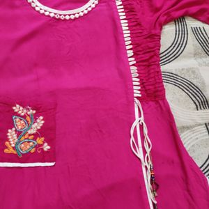 Pink kurti