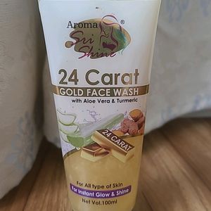 (BUY 2 GET 1 FREE) 24Carat Gold Face Wash