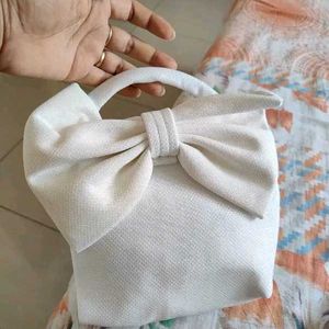 Bow Shape Hand Bag