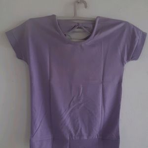 Cute Lavender Top With Tag