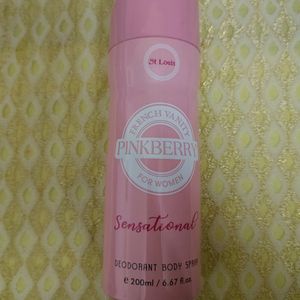 Pinkberry Women Deodorant Body Spray