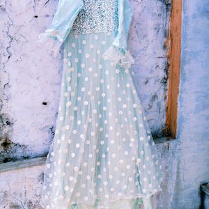 Beautiful Long Party Wear Gown