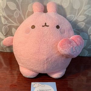 Pink Molang Rabbit Plush