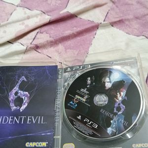 Resident Evil 6 PS3 DISC