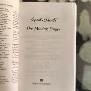 Agatha Christie Book The Moving Finger