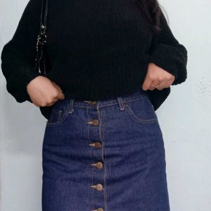 DENIM SKIRT FOR WOMEN