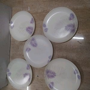 Plastic Plates Pack Of 5