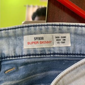 Spykar Super Skinny Fit Jeans 30