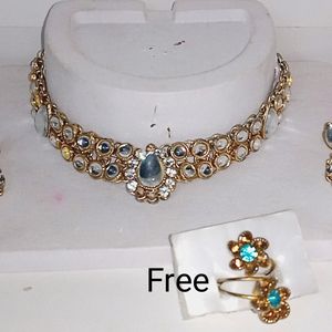 ✨Trendy Kundan Jewelry Set ✨