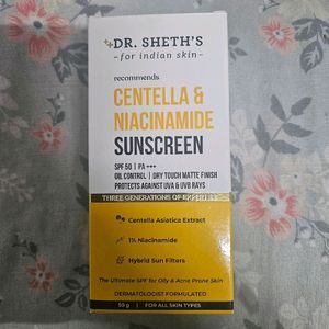 Dr. Sheths Centella and Niacinamide Sunscreen