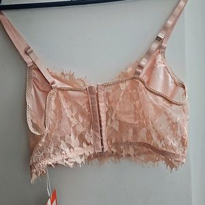 Peach Bralette Top