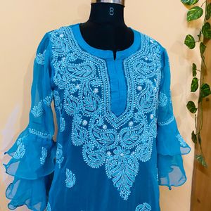 Chikenkari Kurti