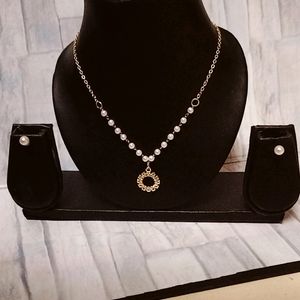 Combo Of 5 Sets (Chain With Earrings)