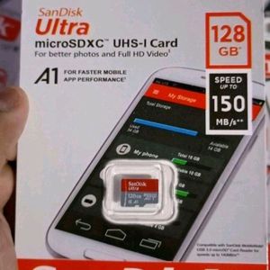 ((Pack Of 2)  128 Gb  Sandisk Memory Card