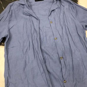 Blue Button Up Shirt