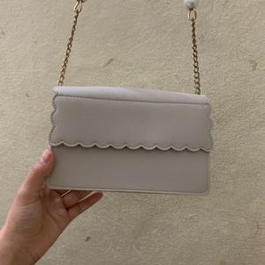 Miniso Beige Colour Sling Bag