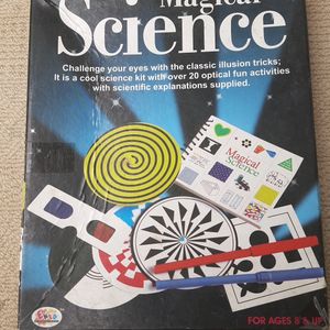 MAGICAL SCIENCE OPTICAL ILLUSIONS KIT - 8+ YEARS