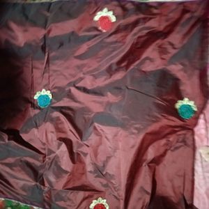 Beautiful Silk Saree With Stiched Blouse