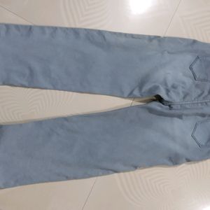 Straight Fit Grey Women Jeans