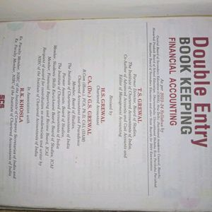 Accountancy Double Entry Book For Class 12th