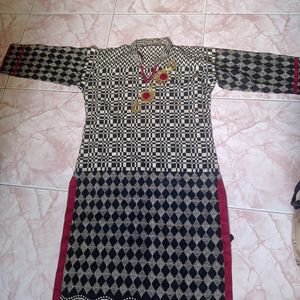 Black kurta