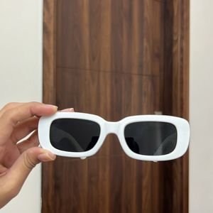 Black & White Square Sunglasses