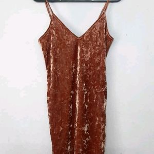 Forever 21 Velvet Strechable Dress.