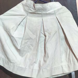 White School Skirt