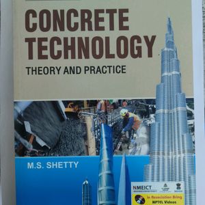 Concrete Technology By MS Shetty