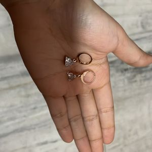 Rose Gold Earrings