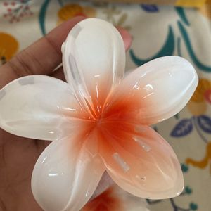 floral hair clip