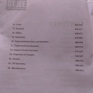 Math IIT and JEE  Brand New Book