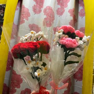 Crochet Flowe boquet