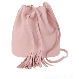 Miniso Pink Bucket Bag