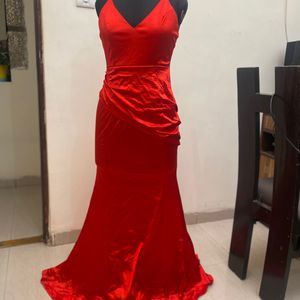 Red Mermaid Dress