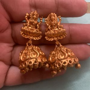 🎀Golden Jhumkha Earring 🎀