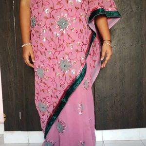 Heavy Work Saree