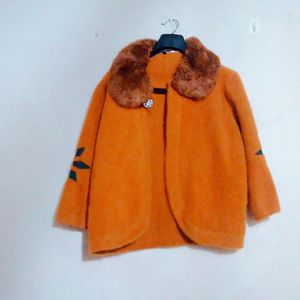 Fur Coat With Detachable Collar