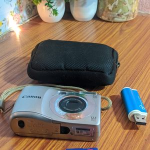 Canon Cybershot 1200 Point And Shoot Camera