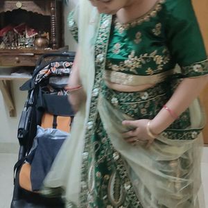 Very Beautiful Green Lehenga