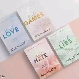 Twisted series,  Love + Hate + Game + Lies  by Ana