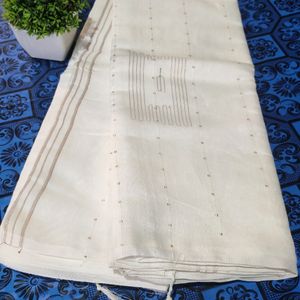 Handloom Chumki Cotton Saree