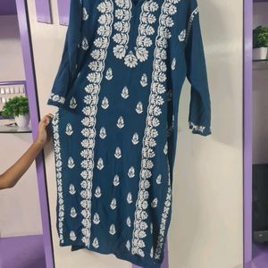 Beautiful Hand Work Lakhnavi Kurta