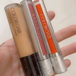 1 Concealer And 2 Lipstic Colorbar