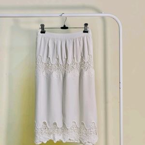 White Pinterest Skirt