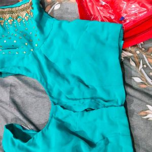 Sea Green Wedding Purpose Saree