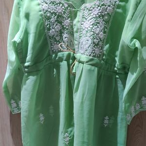 Green Tunic Top