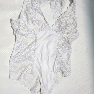 (8)White Nighty Cotton