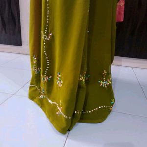 (3) Wedding Saree With Blouse