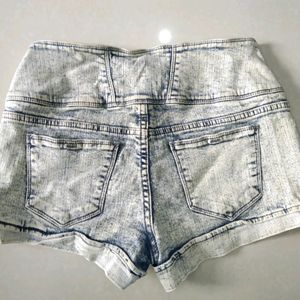 Unique Y2K Zip Shorts